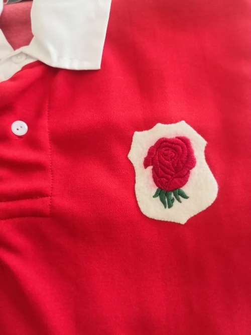 Eastern Transvaal Match Worn Rugby Jersey - 70's 80's  VERY RARE!!!  Bright Red No color fading