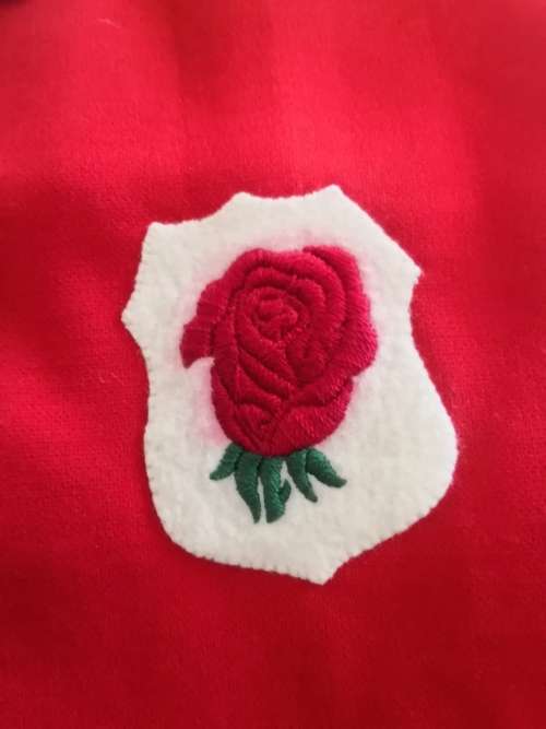 Eastern Transvaal Match Worn Rugby Jersey - 70's 80's  VERY RARE!!!  Bright Red No color fading