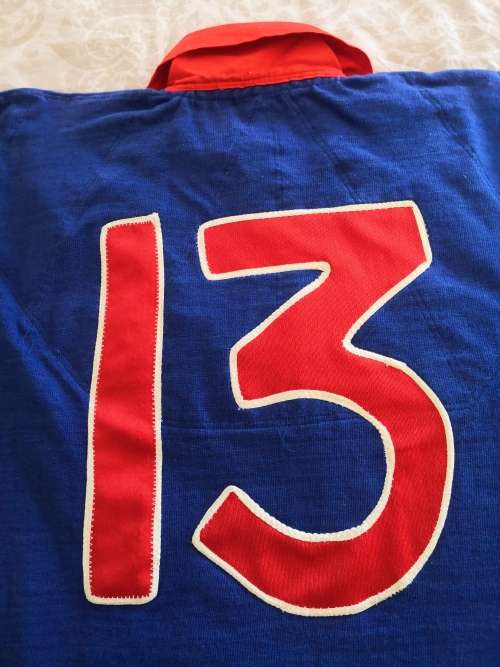 Far North Match Worn Jersey 80's Very nice no color fading RARE!!