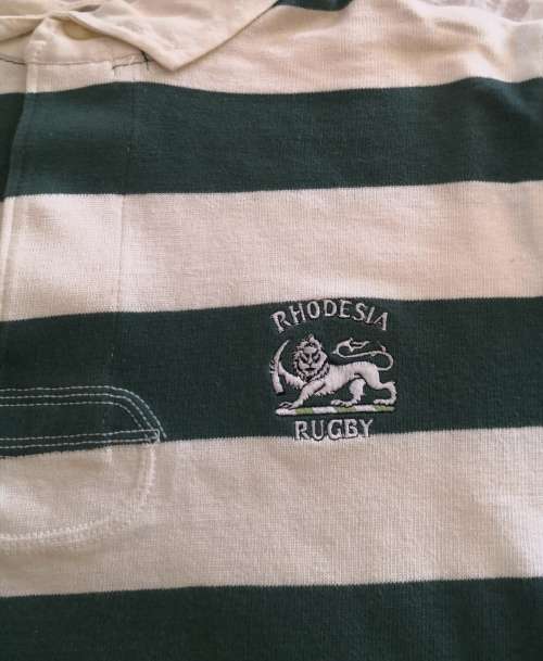 Rhodesia Rugby Jersey - signed Ray Mordt
