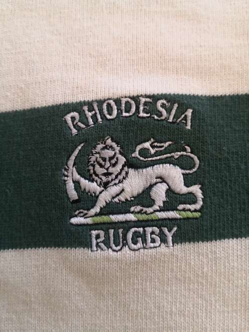 Rhodesia Rugby Jersey - signed Ray Mordt