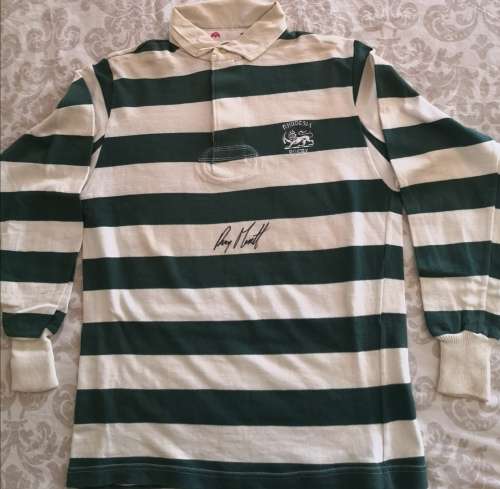 Rhodesia Rugby Jersey - signed Ray Mordt