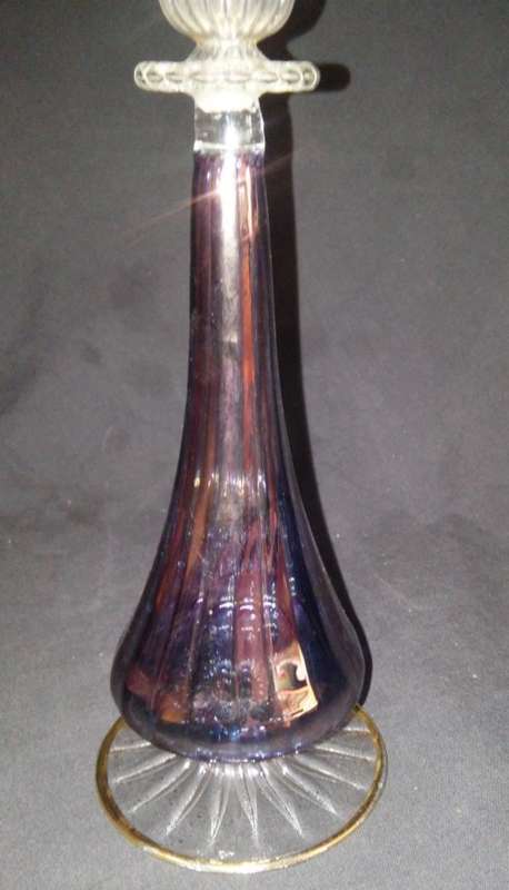Thin Glass Candle Stick