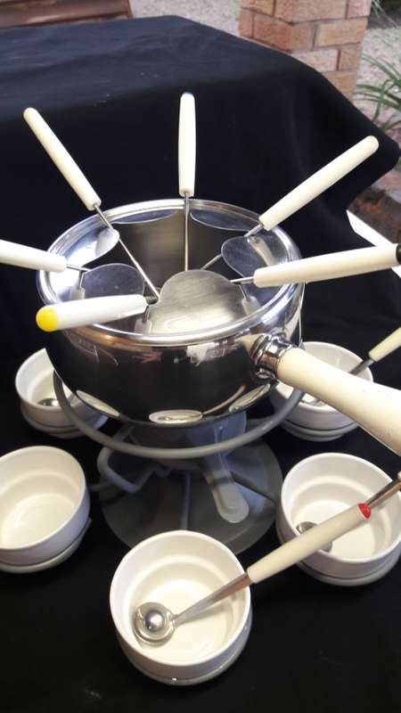 Stainless Steel Fondue set