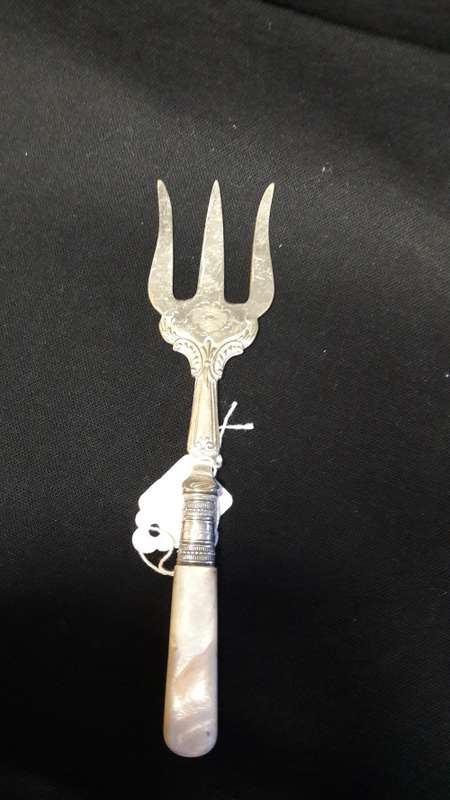 Bone handle Bread Fork