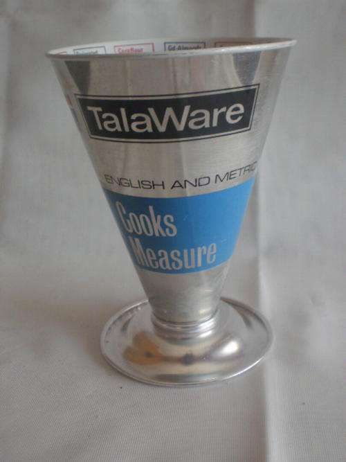 "Talaware" Cooks Measure. English & Metric