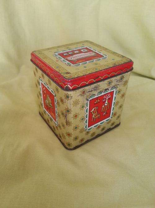 TIN - MADE IN ENGLAND - ART GRACE CONTAINER - BARET WARE