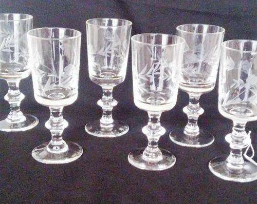 Set x6 Sherry Glasses