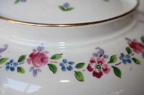 Stunning Part Shelley Chatsworth Tea for Two Tea Set 1920`s