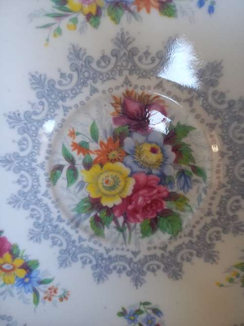 Shelley saucer - crochet