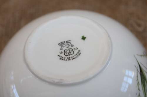 Folley Bone China Sugar Bowl