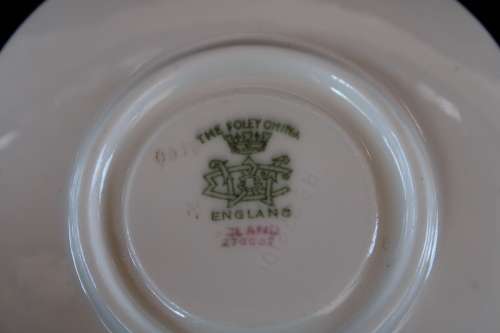 Stunning Wileman Late Foley Saucer (B)
