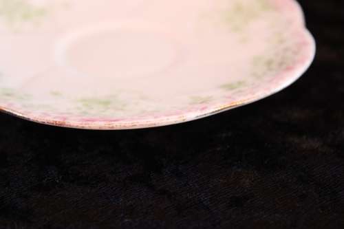 Stunning Wileman Late Foley Saucer (B)