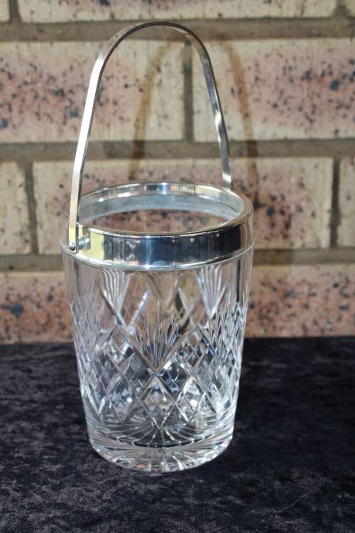 Somerset Crystal Ice Bucket