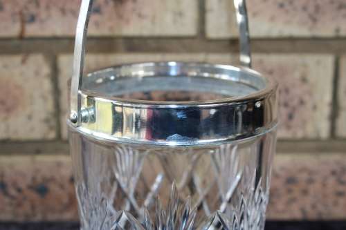Somerset Crystal Ice Bucket
