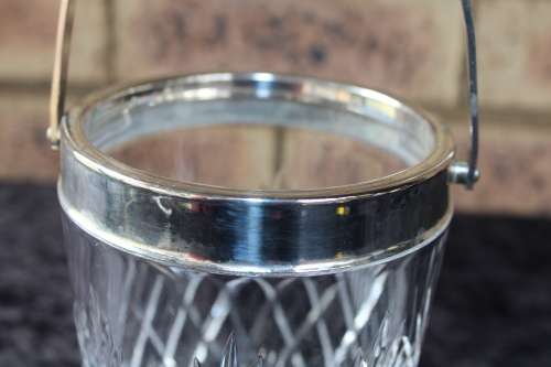 Somerset Crystal Ice Bucket