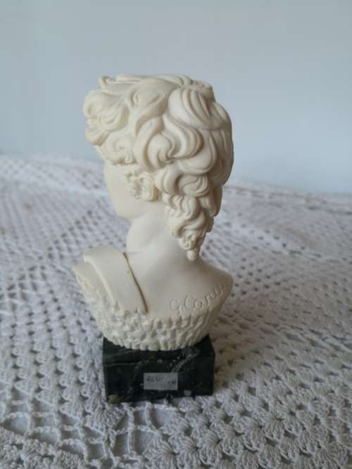 G. Carusi bust of David - Roman emperor
