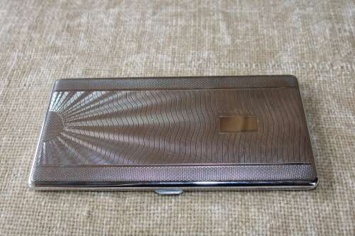Chrome Plated Card Holder