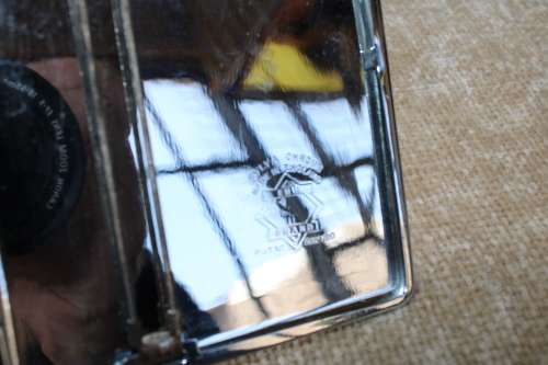 Chrome Plated Card Holder