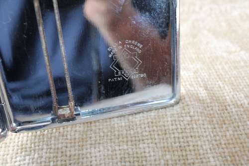 Chrome Plated Card Holder