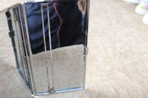 Chrome Plated Card Holder