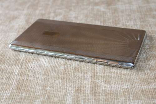 Chrome Plated Card Holder
