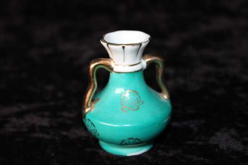 Lamode Miniature Porcelain Vase