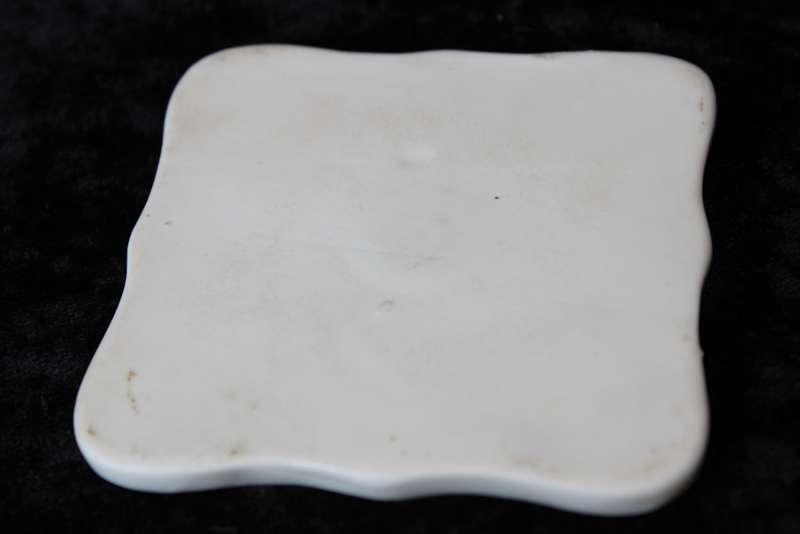 Beautiful Hand Painted Porcelain Coaster.