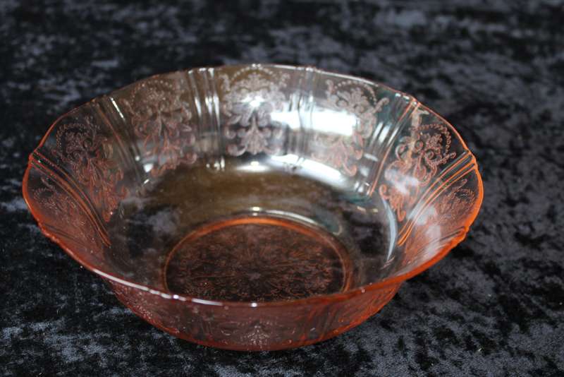 Depression Glass Fruit Bowl