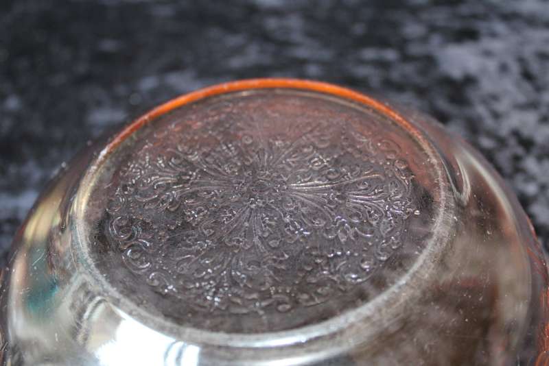 Depression Glass Fruit Bowl