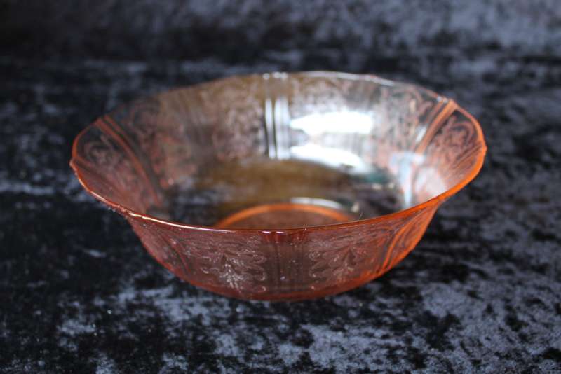 Depression Glass Fruit Bowl
