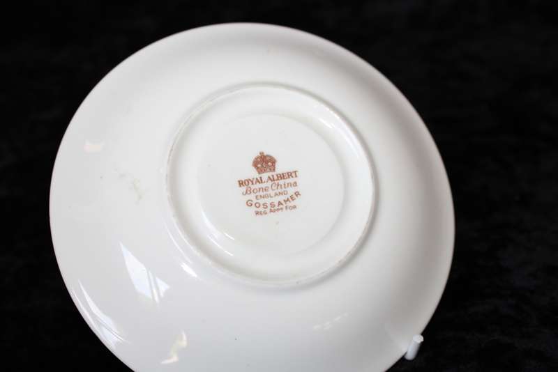 Royal Albert Gossamer Saucer - Orange