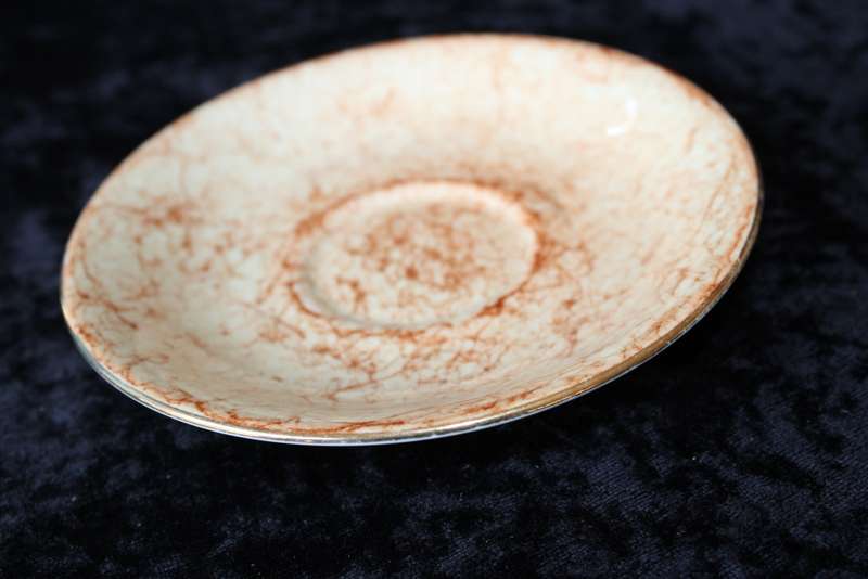 Royal Albert Gossamer Saucer - Orange