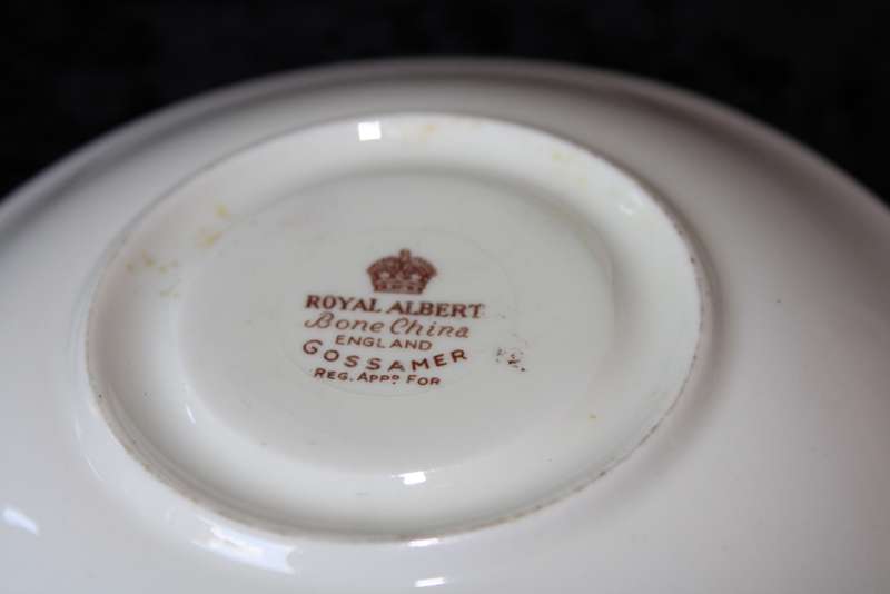 Royal Albert Gossamer Saucer - Green