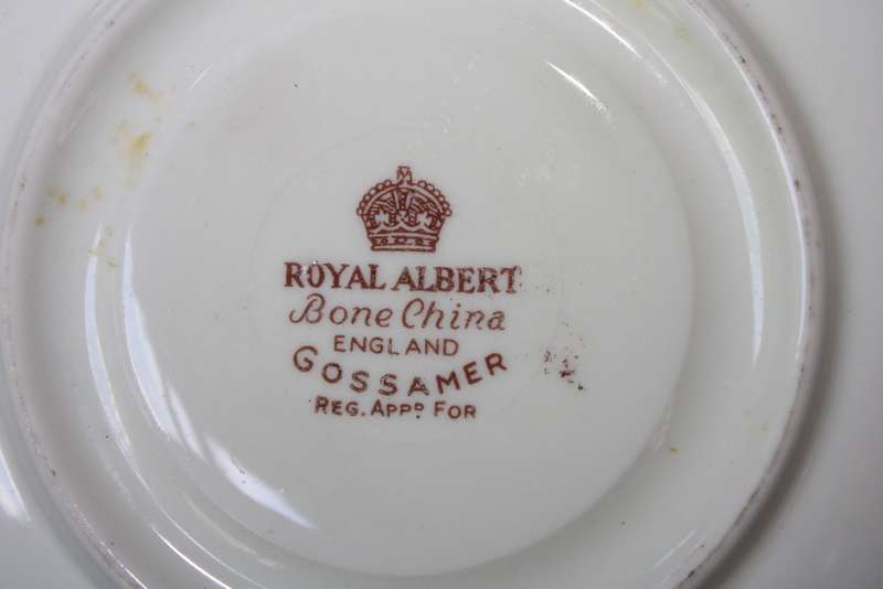 Royal Albert Gossamer Saucer - Green