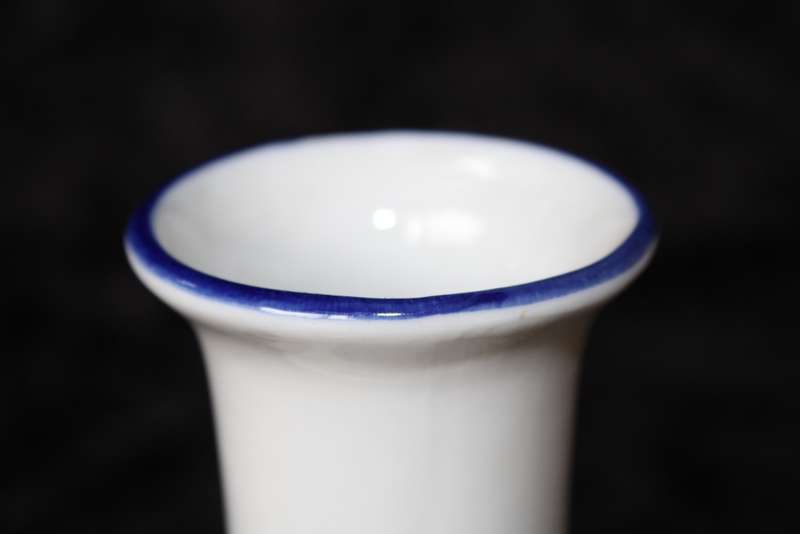 Hand Painted Delft Blue Vase