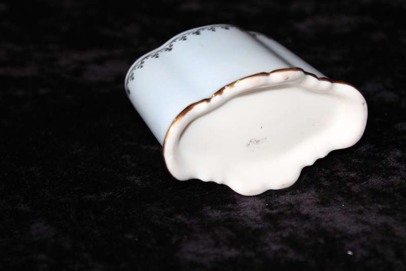 German Porcelain Toothpick Holder
