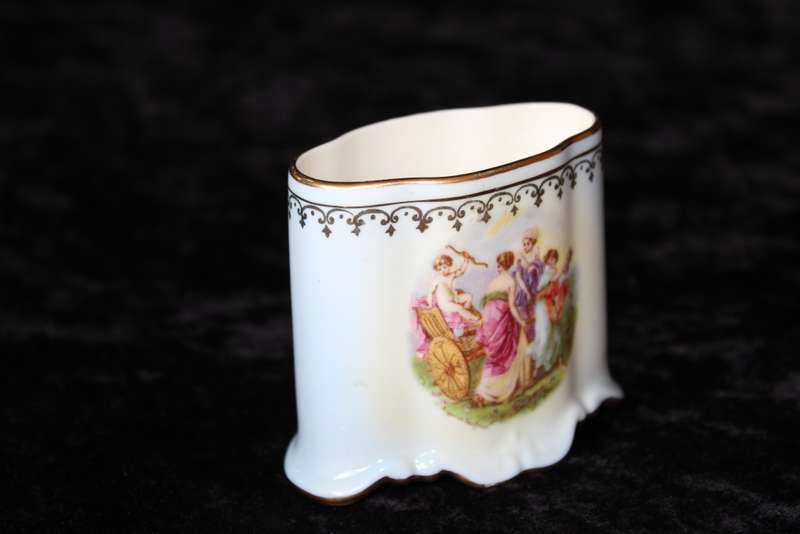 German Porcelain Toothpick Holder