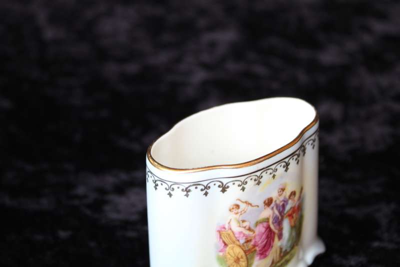 German Porcelain Toothpick Holder