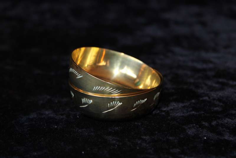 Small Brass Salts/Dipping Bowls