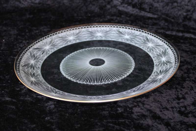 Large Glass Platter