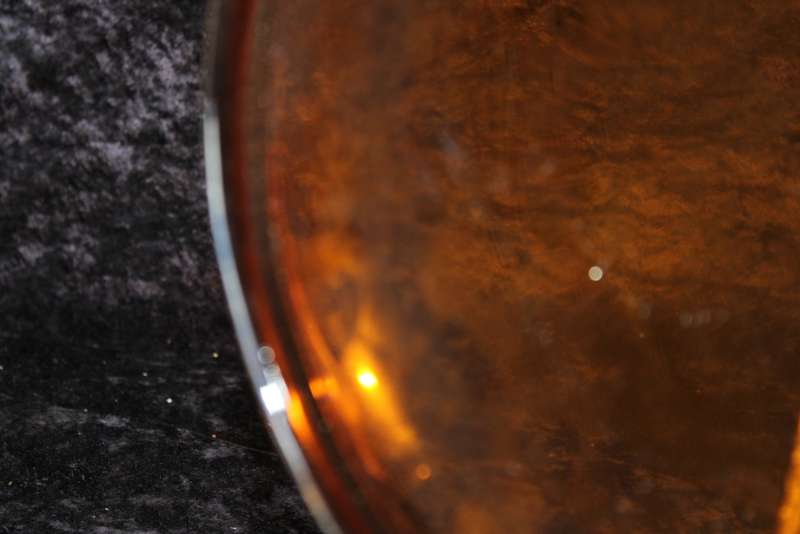 Beautiful Amber Colour Duralex made in France Platter