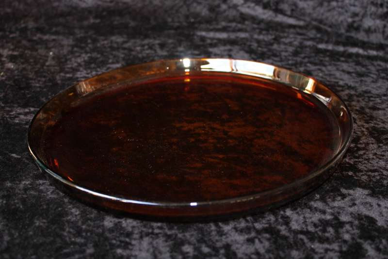Beautiful Amber Colour Duralex made in France Platter