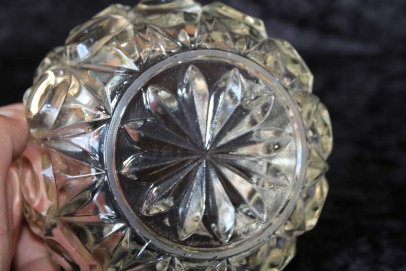 Pressed Glass Small Sweet Bowl