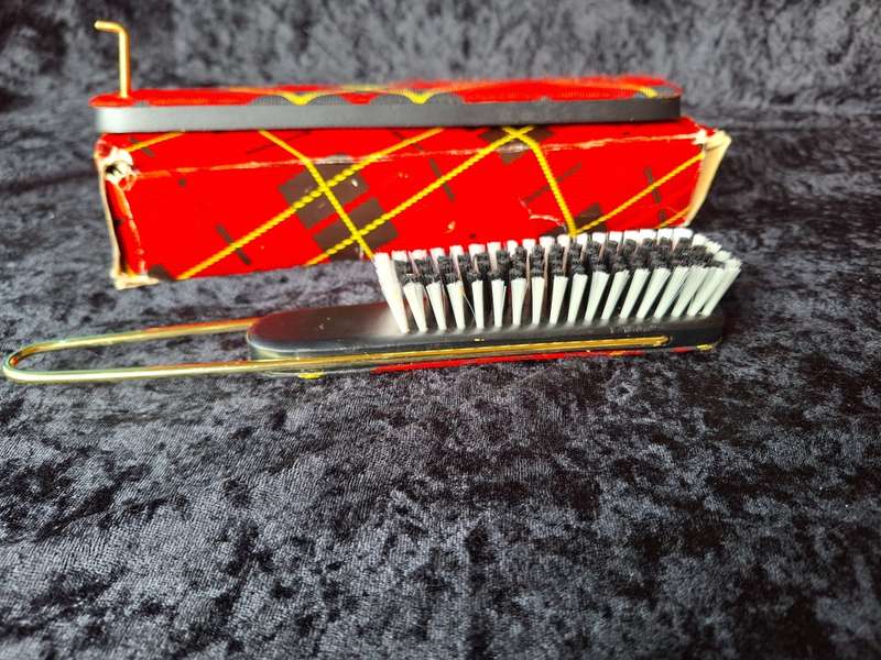 Vintage Clothing Bruch with Mounting Hook.