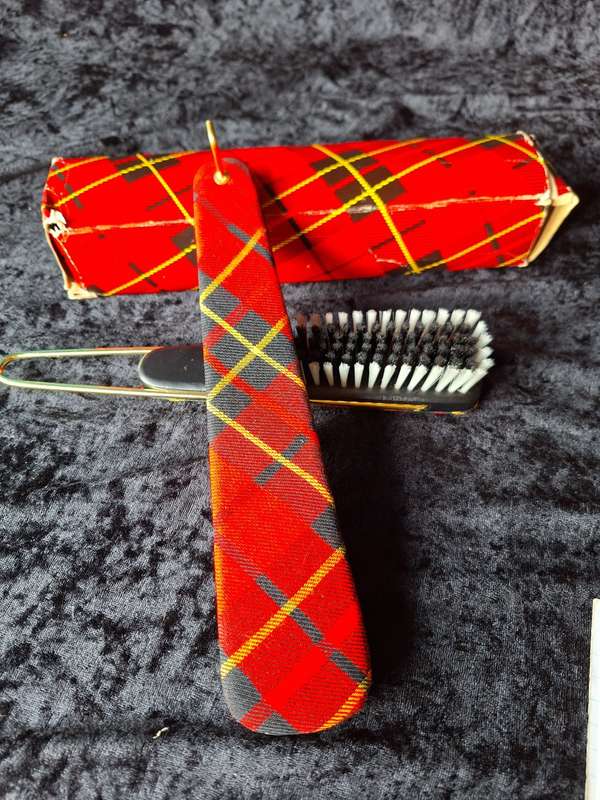 Vintage Clothing Bruch with Mounting Hook.