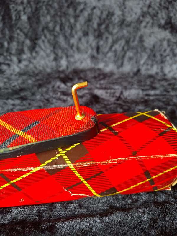 Vintage Clothing Bruch with Mounting Hook.