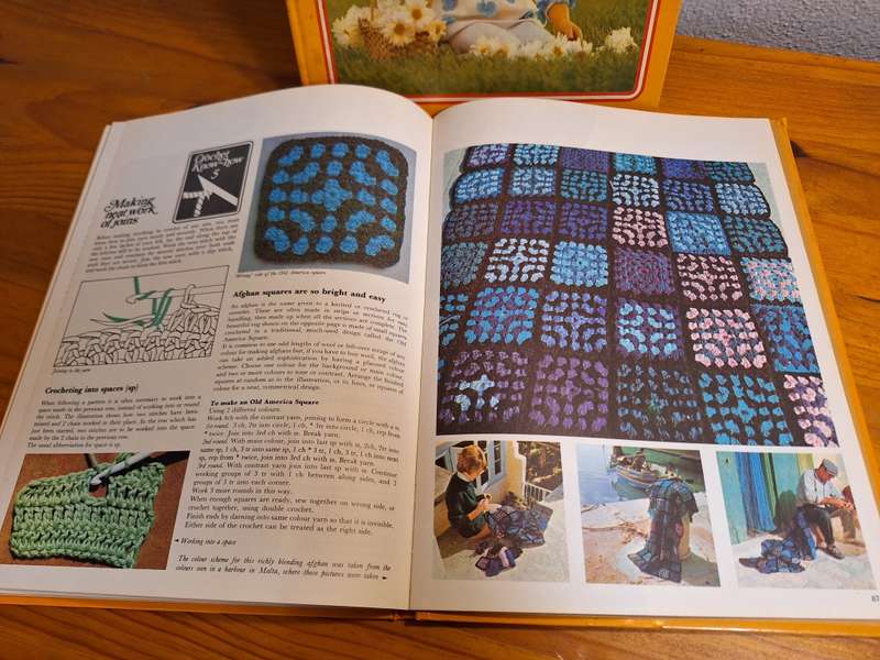 Vintage Book - Golden Hands  Vol. - 1 and 2 - Knitting, Dress Making and Needle Craft Guide