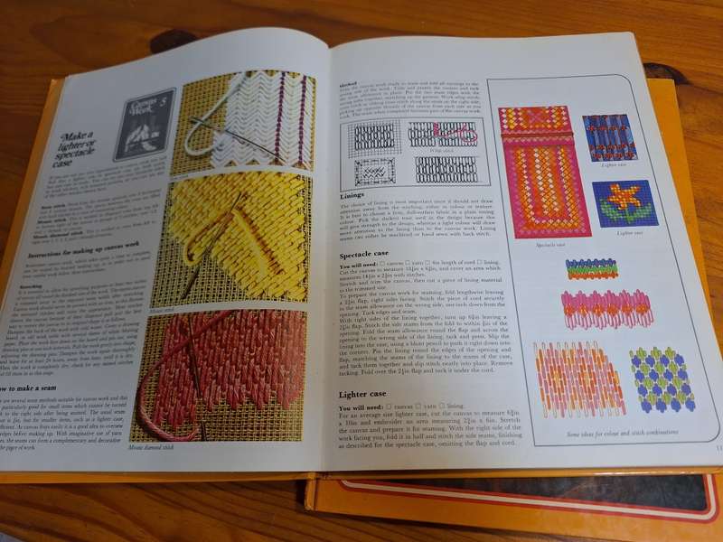 Vintage Book - Golden Hands  Vol. - 1 and 2 - Knitting, Dress Making and Needle Craft Guide