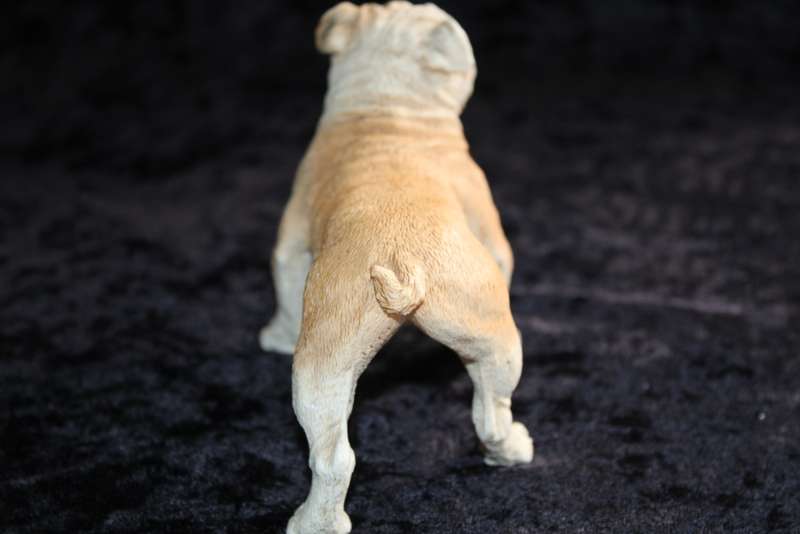 Resin Bulldog Figurine - Castagna - 1990